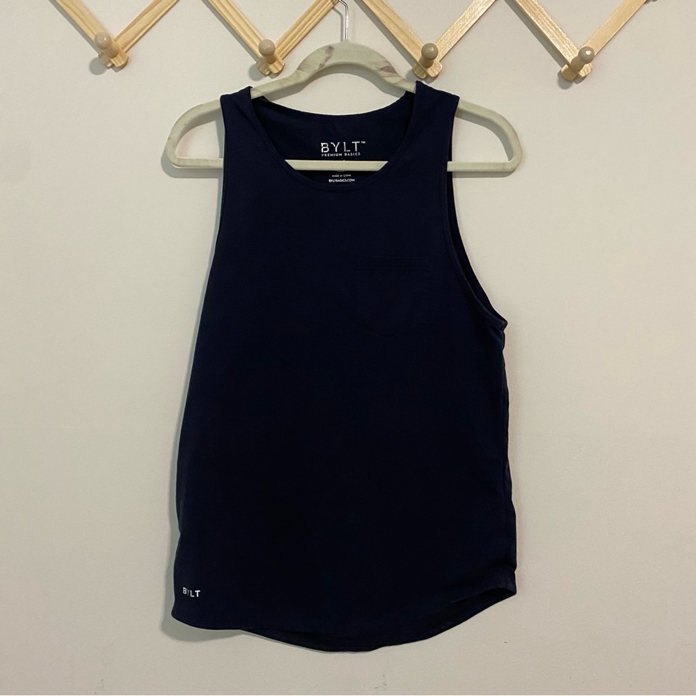 Bylt Basics Navy Blue Lux Tank size Medium